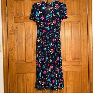 NWOT Vintage Jamie Brooke Maxi Dress Size 12